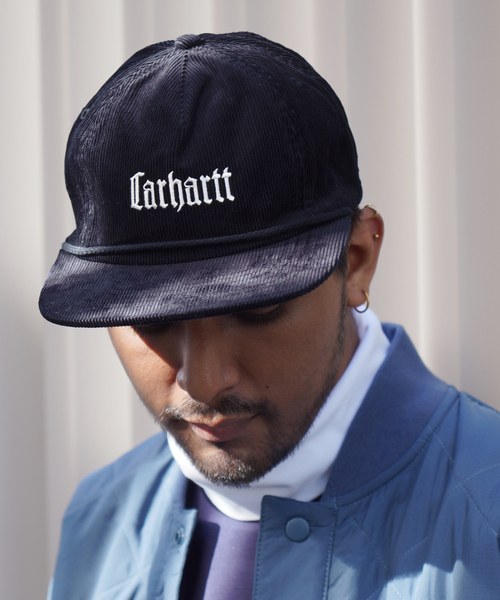 Carhartt(カーハート)の「【CARHARTT / カーハート】LETTERMAN CAP(キャップ・メンズ・ブラック/ネイビー・FREE)」の4枚目の写真