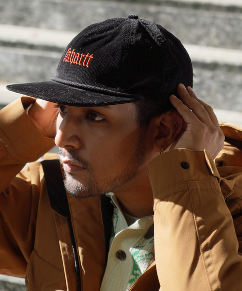 Carhartt(カーハート)の「【CARHARTT / カーハート】LETTERMAN CAP(キャップ・メンズ・ブラック/ネイビー・FREE)」の6枚目の写真