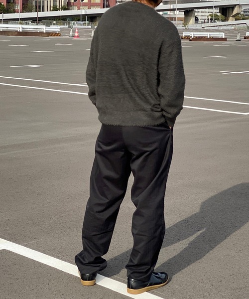 kutir（クティール）の「シャギーニットプルオーバー（ニット/セーター・メンズ・チャコールグレー/ブルー/ベージュ・MEDIUM/LARGE）」の4枚目の写真