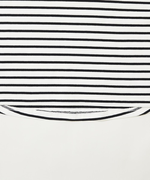 devirock（デビロック）の「ゆるっとボーダー 長袖Tシャツ（Tシャツ/カットソー・キッズ・ブルー/ブラック/チャコール/ネイビー/ラベンダー/グリーン系その他/その他7/その他8・100cm/150cm/160cm/130cm/140cm/120cm/110cm）」の14枚目の写真