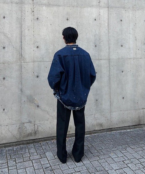 TANAKA（タナカ）の「【TANAKA / タナカ】THE TROUSERS / トラウザー（スラックス・メンズ・ブラック・27/28/29）」の3枚目の写真