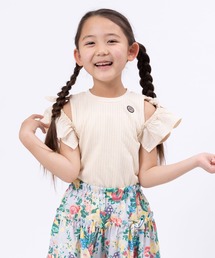 trois lapins kp | 肩開きデザイントップス(110～160)(Tシャツ/カットソー)