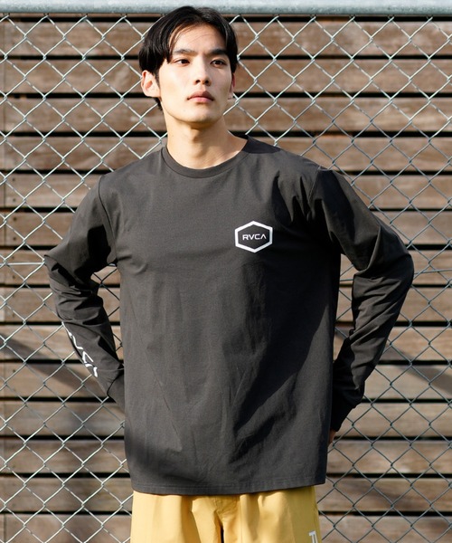 RVCAルーカUS限定ラグランロングスリーブラッシュガード M１点物 楽天市場】RVCA ルーカ ラッシュガード レディース 水陸両用 メンズ