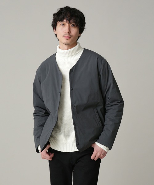 NANO universe（ナノユニバース）の「LB.04/中綿リバーシブルブルゾン
