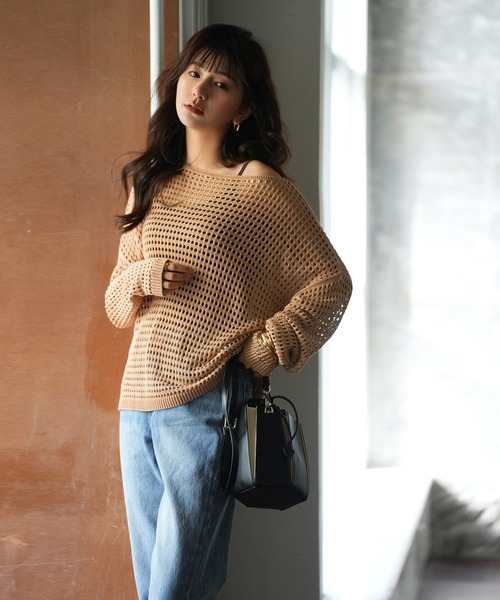 SAISON DE PAPILLON（セゾンドパピヨン）の「カップ付きカットソーキャミソール（その他アンダーウェア/インナー・レディース・ブラック/グレー/ベージュ/ブラウン/ホワイト/グリーン・M/L）」の22枚目の写真