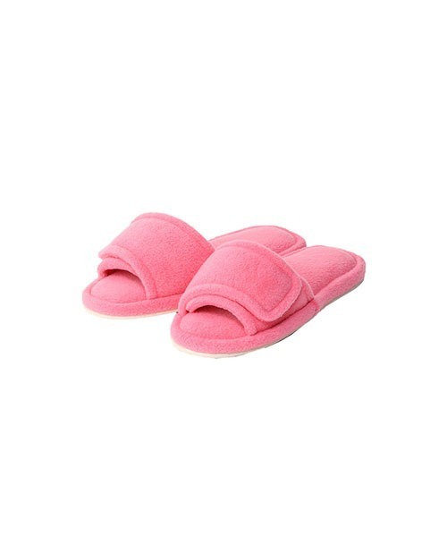 Priv. Spoons Club(プライベートスプーンズクラブ)の「オープンアッパースリッパ(レディース)(ルームシューズ/スリッパ・レディース・クリーム/グレー/サックスブルー/ピンク・FREE)」の10枚目の写真