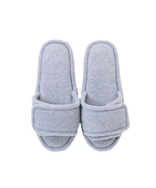 Priv. Spoons Club(プライベートスプーンズクラブ)の「オープンアッパースリッパ(レディース)(ルームシューズ/スリッパ・レディース・クリーム/グレー/サックスブルー/ピンク・FREE)」の16枚目の写真