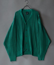 SITRY | Openwork knitting cardigan/透かし編み ニット カーディガン(カーディガン/ボレロ)