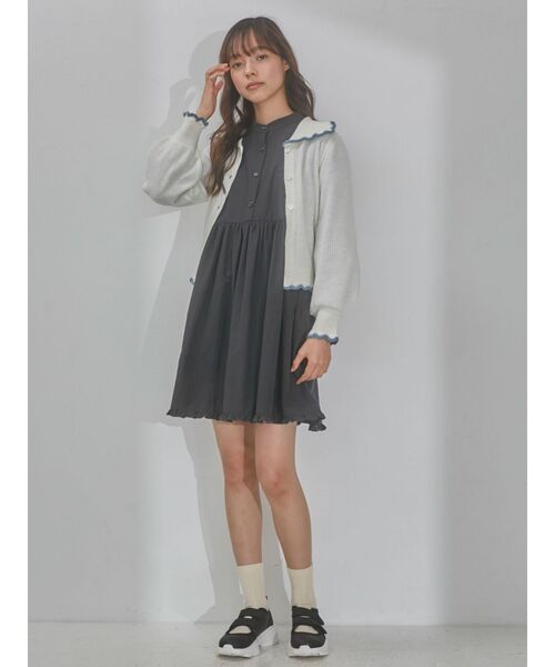 merry jenny（メリージェニー）の「グリッターベルクロスニーカー（スニーカー・レディース・ライトブルー/ブラック/ゴールド・SMALL/MEDIUM/LARGE）」の22枚目の写真