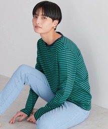 AMERICAN HOLIC | ボーダーカットプルオーバー1(Tシャツ/カットソー)