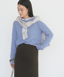 AMERICAN HOLIC | ボーダーカットプルオーバー1(Tシャツ/カットソー)