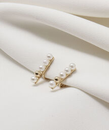 NOLLEY’S Sophi | ラインパールイヤリング(イヤリング)