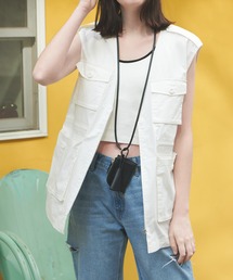 COLLAGE GALLARDAGALANTE | フィッシャーマンベスト(ベスト)