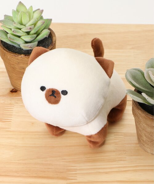 LBC（エルビーシー）の「Siammy マスコット（クッション/クッションカバー・レディース・ブラウン・FREE）」の4枚目の写真