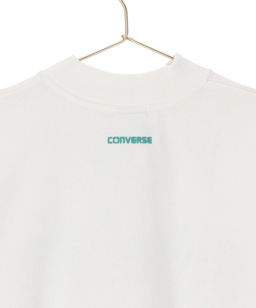 CONVERSE(コンバース)の「【CONVERSE/コンバース】裏毛ボリュームタックスリーブプルオーバー(スウェット・レディース・ホワイト/グリーン/ピンク・38)」の12枚目の写真