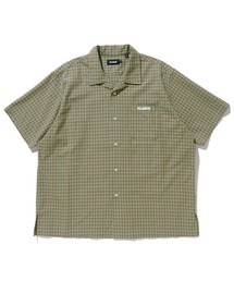 XLARGE | EMBROIDERED PLAID S/S SHIRT(シャツ/ブラウス)