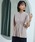 RUIRUE BOUTIQUE�i���C���G�u�e�B�b�N�j�́u�􂦂� �X�g���b�` �b �E�G�X�g�^�b�N�E�o���h�J���[�t���A�u���E�X �b ���� �o���h�J���[ �g�b�v�X �̌^�J�o�[  �I�t�B�X�J�W���A�� �ʋΕ� �؂₩ �u���E�X�i�V���c/�u���E�X�j�v�b�O���C�b�V���x�[�W��