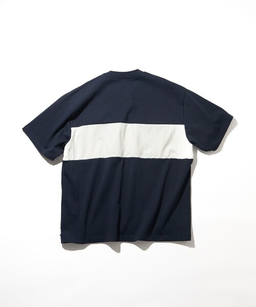 トップス ennoy PANEL BORDER S/S T-SHIRT (NAVY) ennoy PANEL BORDER S/S T-SHIRT navy s - メルカリ