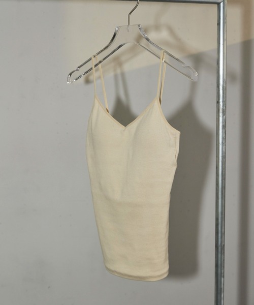 TODAYFUL（トゥデイフル）の「TODAYFUL Back Open Camisole 12110627（タンクトップ・レディース・ベージュ/オフホワイト/ブラック・FREE）」の12枚目の写真