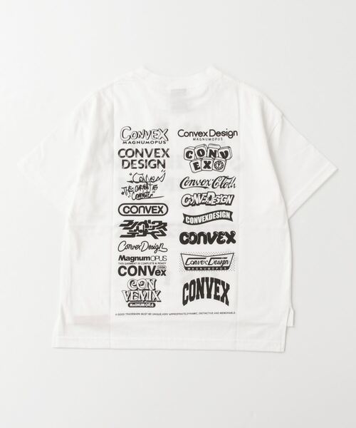 CONVEX(コンベックス)の「CONVEX スリットWIDE-T(Tシャツ/カットソー・キッズ・ベージュ/オフホワイト/ブラック/グレー・140cm/150cm/160cm/130cm/120cm)」の5枚目の写真