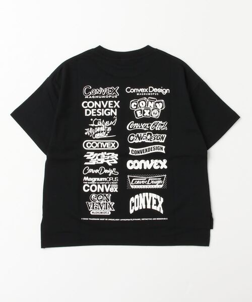 CONVEX(コンベックス)の「CONVEX スリットWIDE-T(Tシャツ/カットソー・キッズ・ベージュ/オフホワイト/ブラック/グレー・140cm/150cm/160cm/130cm/120cm)」の6枚目の写真