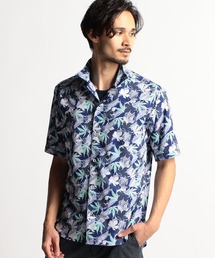 エアプレイドプリントシャツ