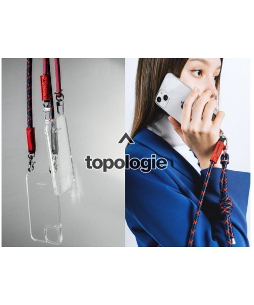 携帯電話/スマホ Topologie: iPhone 12/12pro Topologie/トポロジー】Dolomites Phone Case 12/12pro ショルダー