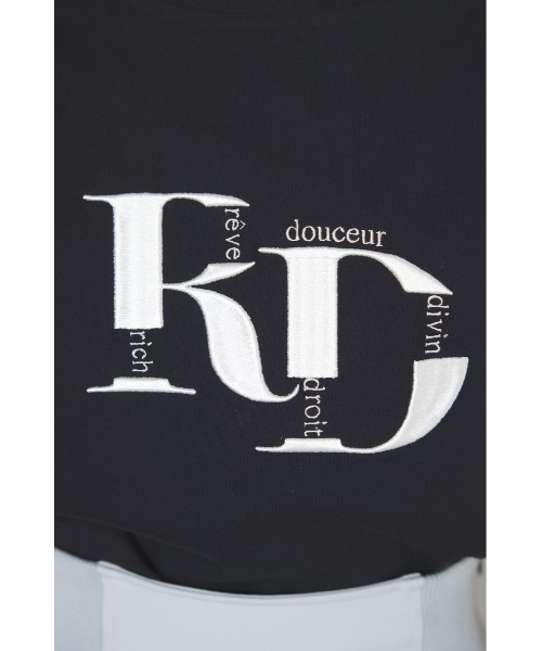 rienda（リエンダ）の「RDTシャツ 春服（Tシャツ/カットソー・レディース・ベージュ/マルチ/ホワイト/ピンク/ベージュ系その他/ブラック/ライトグリーン/ライトイエロー・FREE）」の14枚目の写真