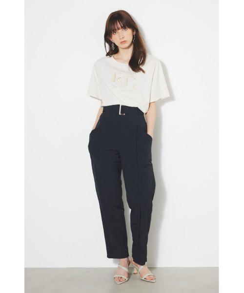 rienda（リエンダ）の「RDTシャツ 春服（Tシャツ/カットソー・レディース・ベージュ/マルチ/ホワイト/ピンク/ベージュ系その他/ブラック/ライトグリーン/ライトイエロー・FREE）」の18枚目の写真