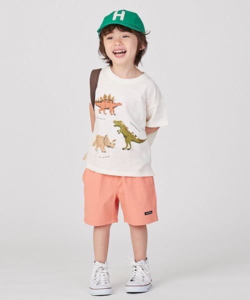 petit main（プティマイン）の「【水陸両用】ハーフパンツ（その他パンツ・キッズ・オレンジ/ネイビー/ターコイズブルー/ベージュ/サックスブルー/マルチ・100cm/120cm/80ｃｍ/130cm/90cm/110cm）」の6枚目の写真