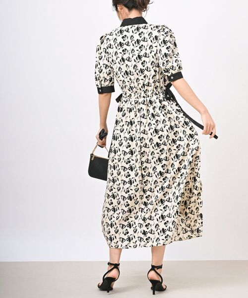 rps(アールピーエス)の「ウエストリボンショルダータックワンピース(ワンピース・レディース・アイボリー/ブラック/ベージュ・フリー)」の6枚目の写真