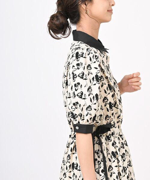 rps(アールピーエス)の「ウエストリボンショルダータックワンピース(ワンピース・レディース・アイボリー/ブラック/ベージュ・フリー)」の11枚目の写真