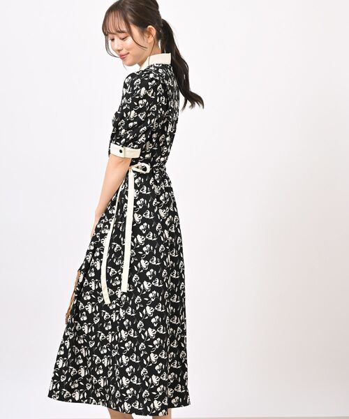 rps(アールピーエス)の「ウエストリボンショルダータックワンピース(ワンピース・レディース・アイボリー/ブラック/ベージュ・フリー)」の13枚目の写真