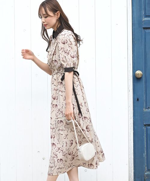 rps(アールピーエス)の「ウエストリボンショルダータックワンピース(ワンピース・レディース・アイボリー/ブラック/ベージュ・フリー)」の21枚目の写真