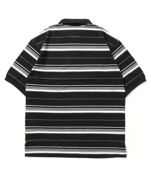 WAIPER.inc(ワイパーインク)の「Cal Top-Polo Shirt #333(ポロシャツ・メンズ・ブラック/チャコールグレー・M/XL/L/S)」の3枚目の写真