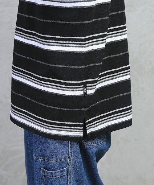 WAIPER.inc(ワイパーインク)の「Cal Top-Polo Shirt #333(ポロシャツ・メンズ・ブラック/チャコールグレー・M/XL/L/S)」の18枚目の写真