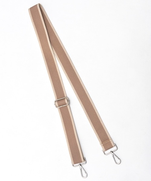 Rename（リネーム）の「カスタム可能！！ 付け替え バイカラー ショルダーストラップ スマホ ストラップ キーホルダー（ショルダーバッグ・レディース・ブラック系その他/グレー系その他/ブラウン系その他/ベージュ系その他・FREE）」の4枚目の写真