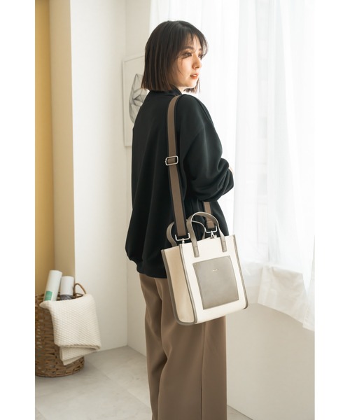 Rename（リネーム）の「カスタム可能！！ 付け替え バイカラー ショルダーストラップ スマホ ストラップ キーホルダー（ショルダーバッグ・レディース・ブラック系その他/グレー系その他/ブラウン系その他/ベージュ系その他・FREE）」の12枚目の写真