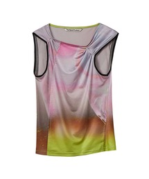 TheOpen Product | 【TheOpen Product/ジ・オープン・プロダクト】 ABSTRACT TWISTED SLEEVELESS アブストラクトトウィステッドスリーブレストップ(Tシャツ/カットソー)