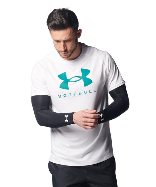 UNDER ARMOUR(アンダーアーマー)の「UAヒートギア アームスリーブ(トレーニング/メンズ/レディース)(その他雑貨・レディース・ブラック・L/M/S)」の8枚目の写真
