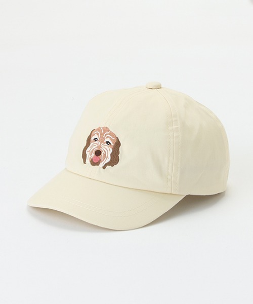 petit main（プティマイン）の「【UVカット】アソート刺しゅうキャップ（キャップ・キッズ・アイボリー/ライトブルー/オフホワイト/ラベンダー・54cm/52cm/50cm）」の3枚目の写真