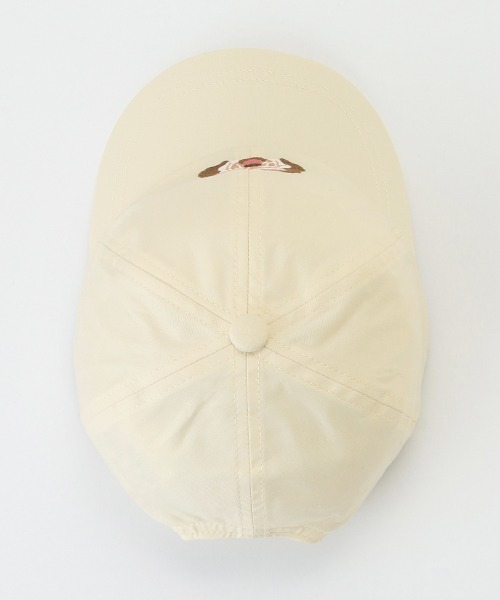 petit main（プティマイン）の「【UVカット】アソート刺しゅうキャップ（キャップ・キッズ・アイボリー/ライトブルー/オフホワイト/ラベンダー・54cm/52cm/50cm）」の9枚目の写真