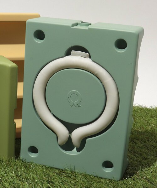 Ampersand(アンパサンド)の「アイスフィット Lサイズ(アウトドアグッズ・キッズ・ベージュ/ブルー/カーキ・LARGE)」の3枚目の写真