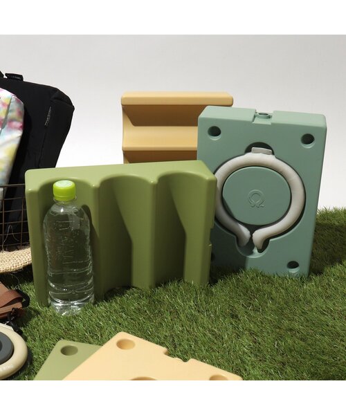 Ampersand(アンパサンド)の「アイスフィット Lサイズ(アウトドアグッズ・キッズ・ベージュ/ブルー/カーキ・LARGE)」の4枚目の写真