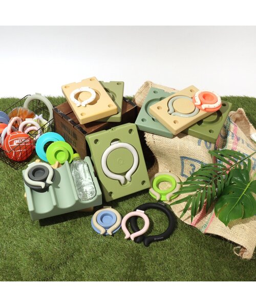 Ampersand(アンパサンド)の「アイスフィット Lサイズ(アウトドアグッズ・キッズ・ベージュ/ブルー/カーキ・LARGE)」の6枚目の写真