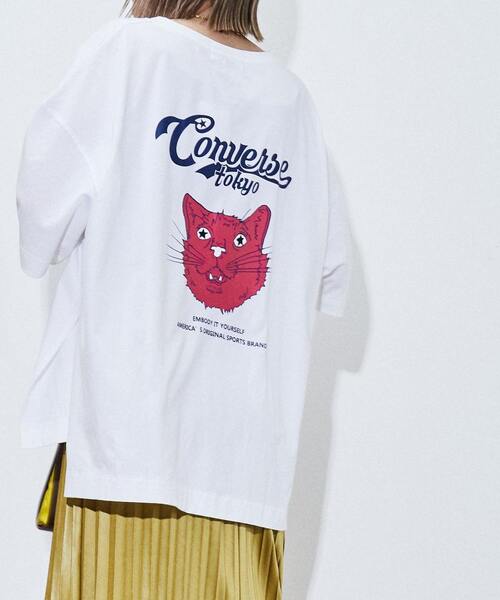 CONVERSE TOKYO（コンバーストウキョウ）の「CAT BACK PRINT
