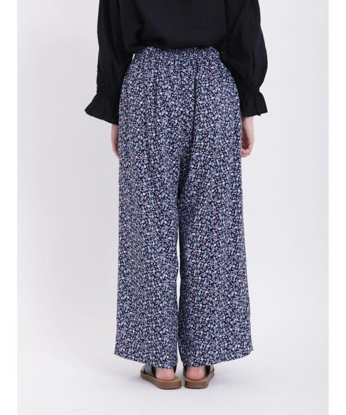 Samansa Mos2（サマンサ モスモス）の「小花柄綿レーヨンストレートパンツ（その他パンツ・レディース・ピンク/パープル/イエロー・F）」の20枚目の写真