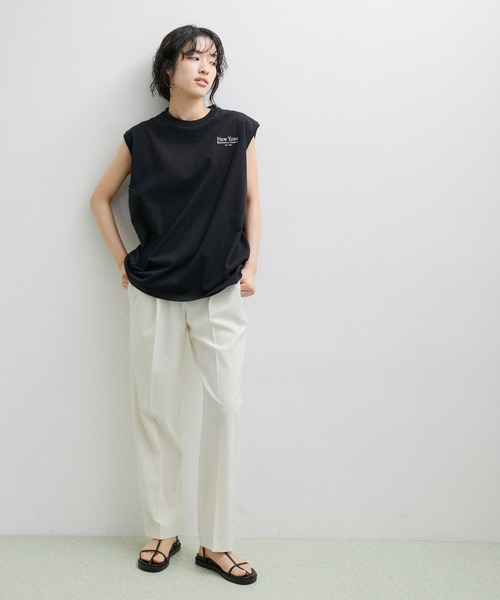 ADAM ET ROPE'（アダムエロペ）の「【The New York Botanical Garden for ADAM ET ROPE'】NYBG PHOTO TEE（Tシャツ/カットソー・レディース・ブラック/キャメル・FREE）」の3枚目の写真