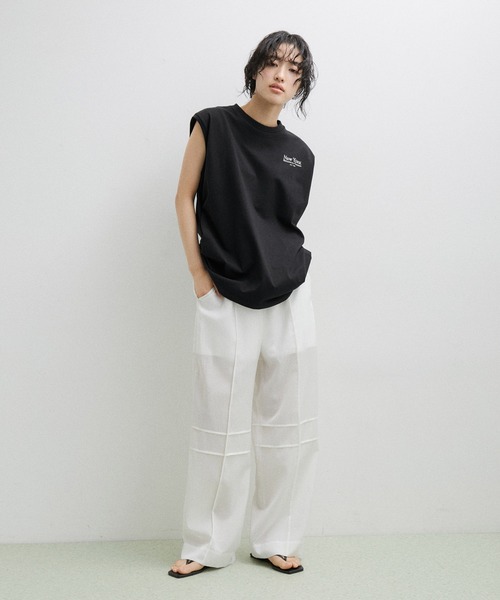 ADAM ET ROPE'（アダムエロペ）の「【The New York Botanical Garden for ADAM ET ROPE'】NYBG PHOTO TEE（Tシャツ/カットソー・レディース・ブラック/キャメル・FREE）」の7枚目の写真