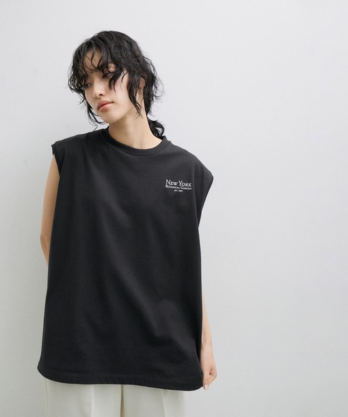 ADAM ET ROPE'（アダムエロペ）の「【The New York Botanical Garden for ADAM ET ROPE'】NYBG PHOTO TEE（Tシャツ/カットソー・レディース・ブラック/キャメル・FREE）」の8枚目の写真